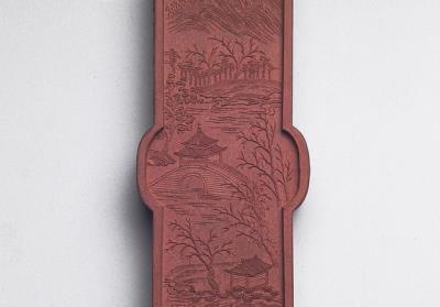 图片[3]-“Melting snow on the broken bridge” inkstick, Qing dynasty, Qianlong reign (1736-1795)-China Archive